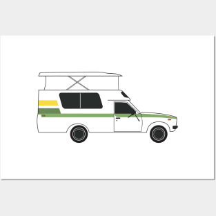 chinook camper Posters and Art